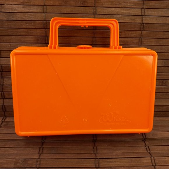 Vintage Disney Whirley Cook'd Up Comics Orange Lunch Box Lion King Timon Pumbaa - Picture 6 of 9